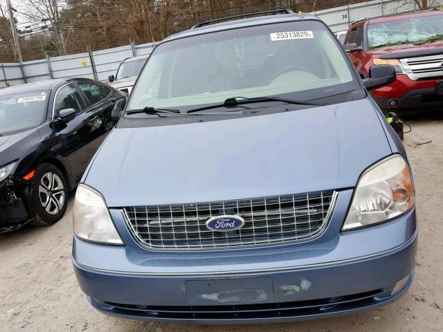 2FMZA52284BA02966 - 2004 FORD FREESTAR S BLUE photo 9