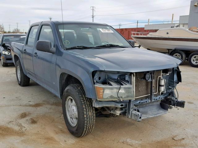 1GTCS13E978149927 - 2007 GMC CANYON BLUE photo 1