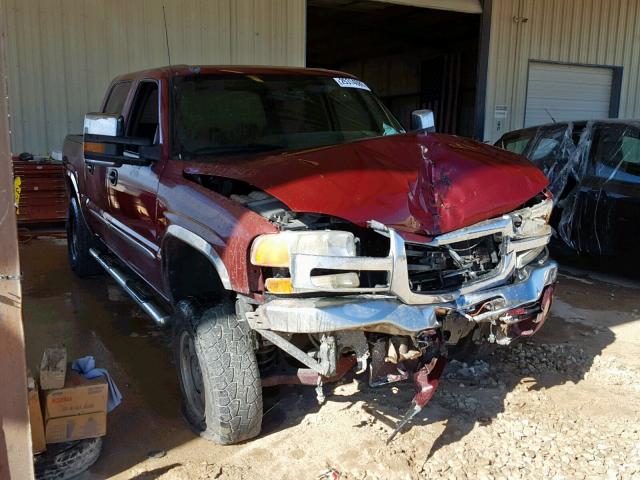 2GTEC13T851381682 - 2005 GMC NEW SIERRA MAROON photo 1