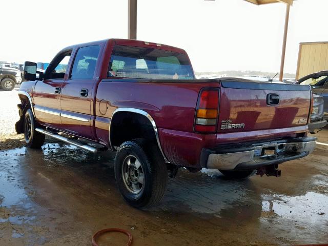 2GTEC13T851381682 - 2005 GMC NEW SIERRA MAROON photo 3