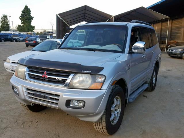 JA4MW51R81J029486 - 2001 MITSUBISHI MONTERO LI SILVER photo 2