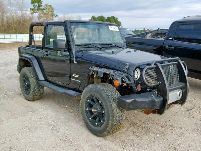 1J4FA54199L773479 - 2009 JEEP WRANGLER S BLACK photo 1