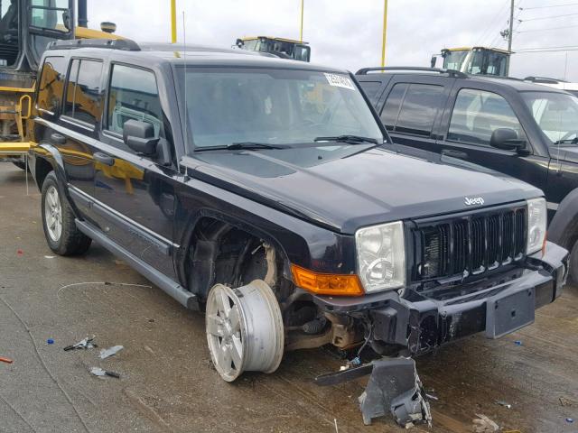 1J8HG48N36C314490 - 2006 JEEP COMMANDER შავი ფოტო 1