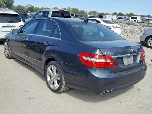 WDDHF5KB4CA642190 - 2012 MERCEDES-BENZ E 350 GRAY photo 3