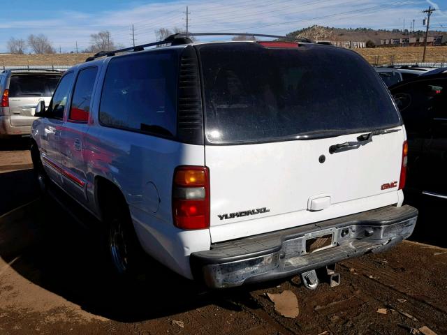 1GKFK16Z23J204124 - 2003 GMC YUKON XL K WHITE photo 3