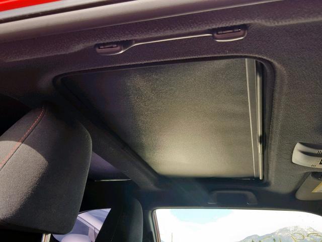 JTKJF5C7XD3054945 - 2013 TOYOTA SCION TC RED photo 9