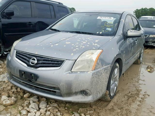 3N1AB6AP1BL694039 - 2011 NISSAN SENTRA 2.0 GRAY photo 2