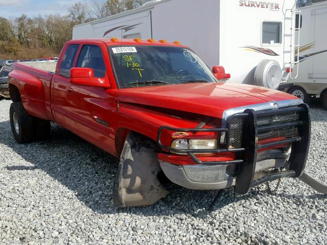 1B7MF3368XJ648854 - 1999 DODGE RAM 3500 RED photo 1