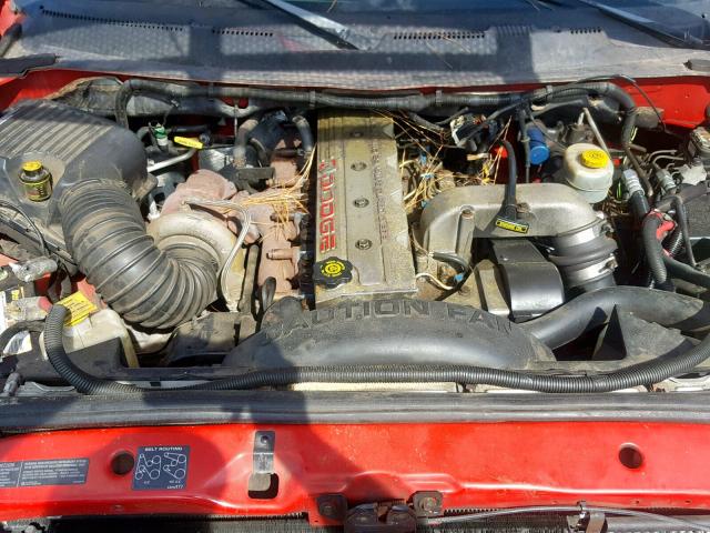 1B7MF3368XJ648854 - 1999 DODGE RAM 3500 RED photo 7