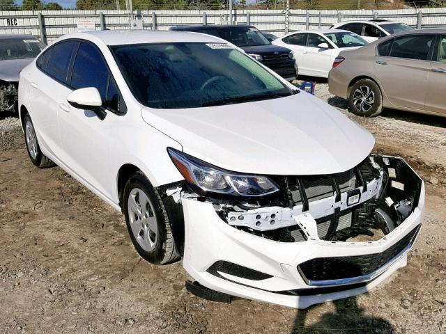 1G1BC5SMXJ7240137 - 2018 CHEVROLET CRUZE LS WHITE photo 1