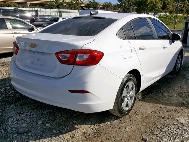 1G1BC5SMXJ7240137 - 2018 CHEVROLET CRUZE LS WHITE photo 4