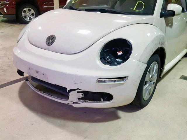 3VWRG31CX8M509578 - 2008 VOLKSWAGEN NEW BEETLE Krem foto 9