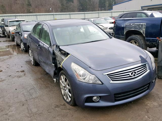 JN1CV6AR5BM401508 - 2011 INFINITI G37 BLUE photo 1