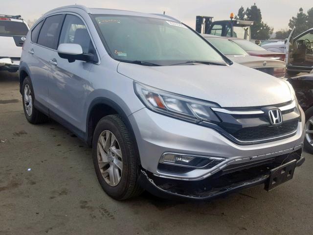 2HKRM4H76GH663011 - 2016 HONDA CR-V EXL SILVER photo 1