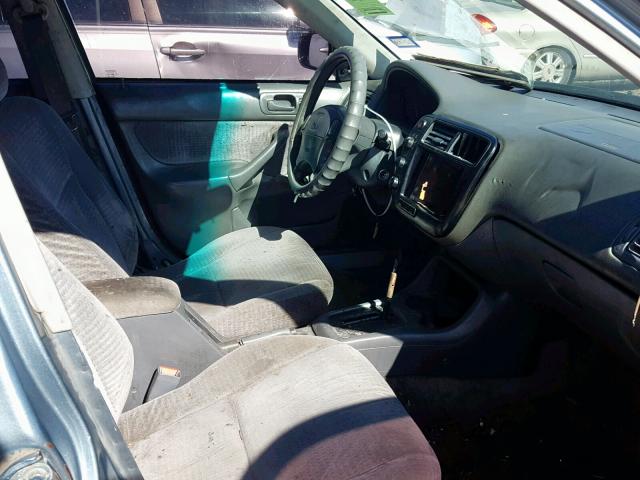 2HGEJ6618YH534488 - 2000 HONDA CIVIC BASE 蓝色 照片 5