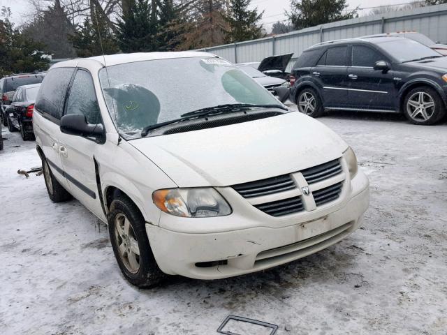 1D4GP45R15B419630 - 2005 DODGE CARAVAN SX WHITE photo 1