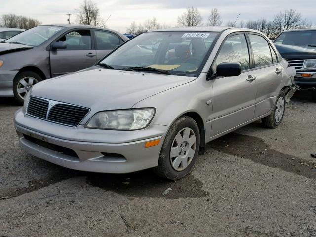 JA3AJ26E93U112985 - 2003 MITSUBISHI LANCER ES SILVER photo 2