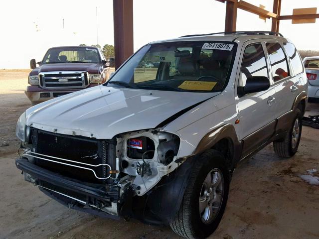 4F2CZ96164KM08133 - 2004 MAZDA TRIBUTE ES 白色 照片 2