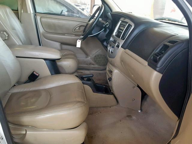 4F2CZ96164KM08133 - 2004 MAZDA TRIBUTE ES 白色 照片 5