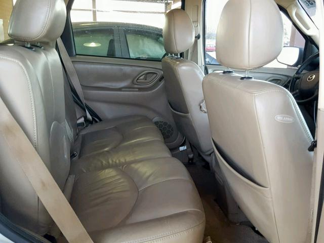 4F2CZ96164KM08133 - 2004 MAZDA TRIBUTE ES 白色 照片 6