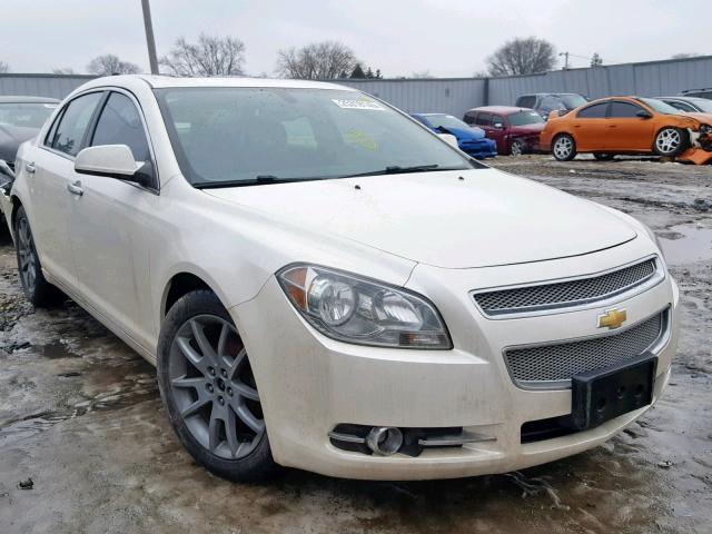 1G1ZE5E16BF237107 - 2011 CHEVROLET MALIBU LTZ WHITE photo 1