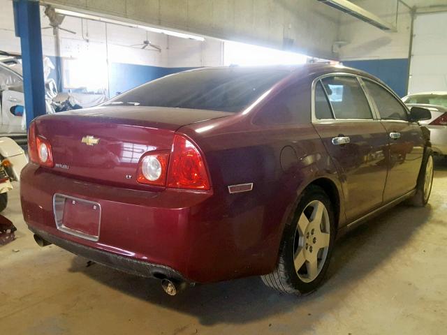 1G1ZJ577X8F253431 - 2008 CHEVROLET MALIBU 2LT MAROON photo 4