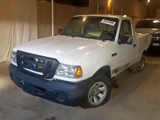 1FTKR1AD1BPA75113 - 2011 FORD RANGER WHITE photo 2