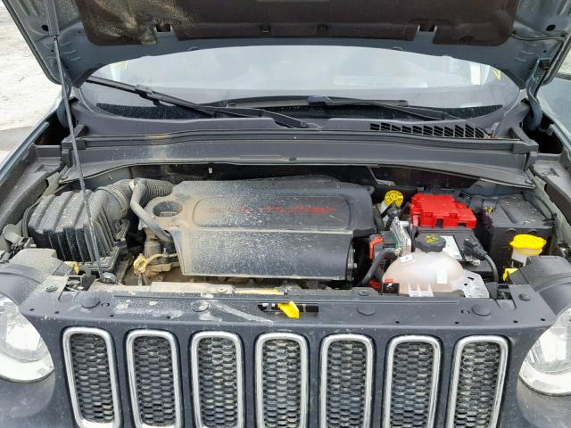 ZACCJBAB6JPH06195 - 2018 JEEP RENEGADE S ლურჯი ფოტო 7