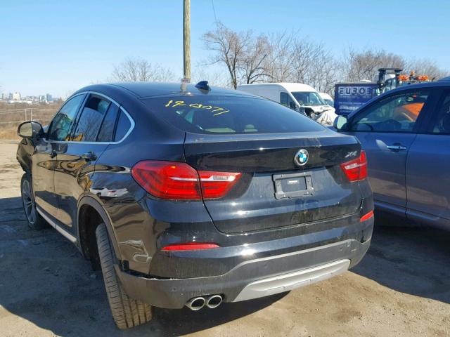 5UXXW3C56J0T82489 - 2018 BMW X4 XDRIVE2 BLACK photo 3
