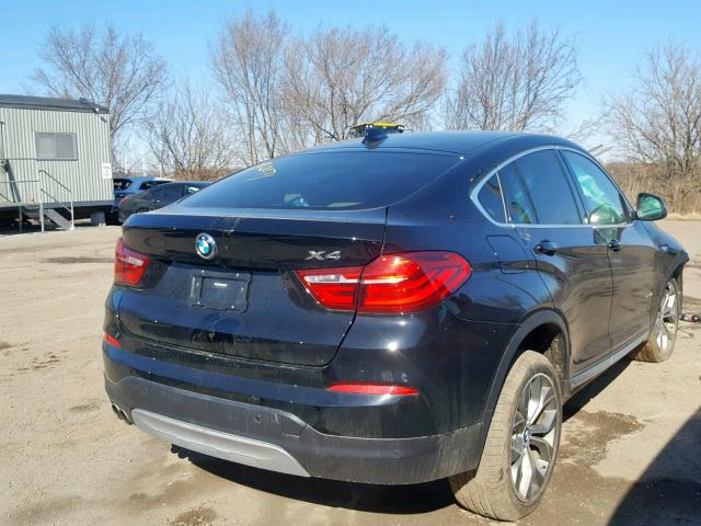 5UXXW3C56J0T82489 - 2018 BMW X4 XDRIVE2 BLACK photo 4