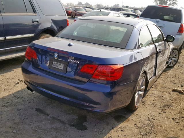 WBADW7C53BE543765 - 2011 BMW 328 I SULE BLUE photo 4