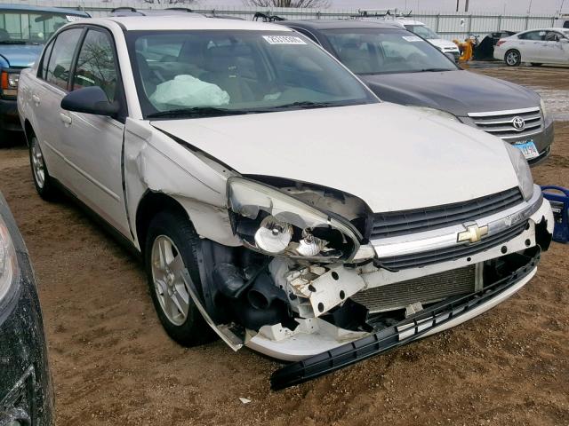 1G1ZT52825F316219 - 2005 CHEVROLET MALIBU LS WHITE photo 1