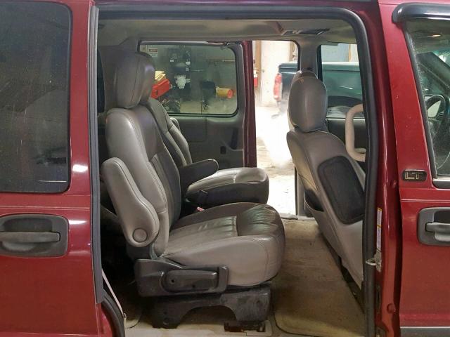 1GNDX13EX4D271910 - 2004 CHEVROLET VENTURE LU MAROON photo 6