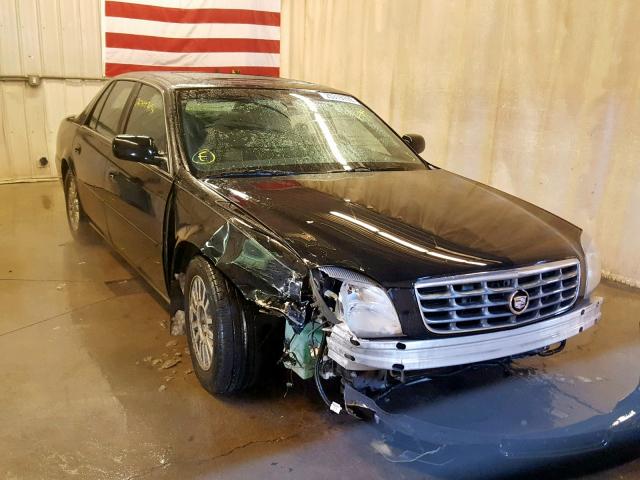 1G6KE54Y83U223443 - 2003 CADILLAC DEVILLE DH BLACK photo 1