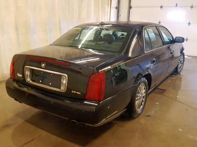 1G6KE54Y83U223443 - 2003 CADILLAC DEVILLE DH BLACK photo 4