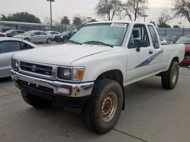 JT4VN13D9P5118590 - 1993 TOYOTA PICKUP 1/2 WHITE photo 2