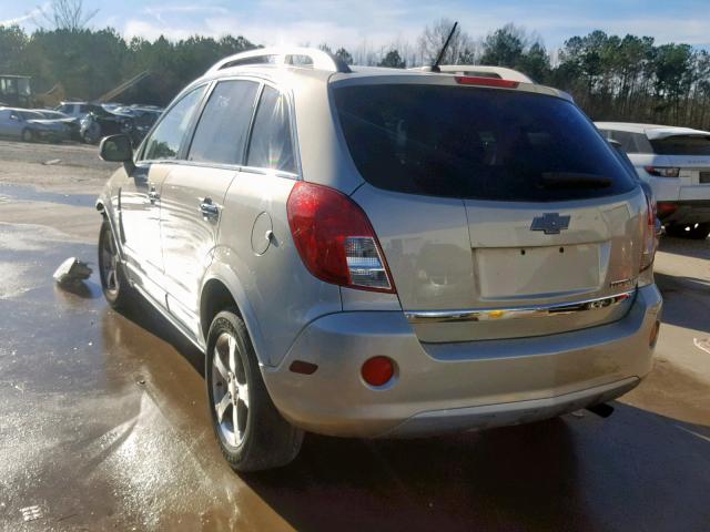 3GNAL3EK2ES529075 - 2014 CHEVROLET CAPTIVA LT TAN photo 3