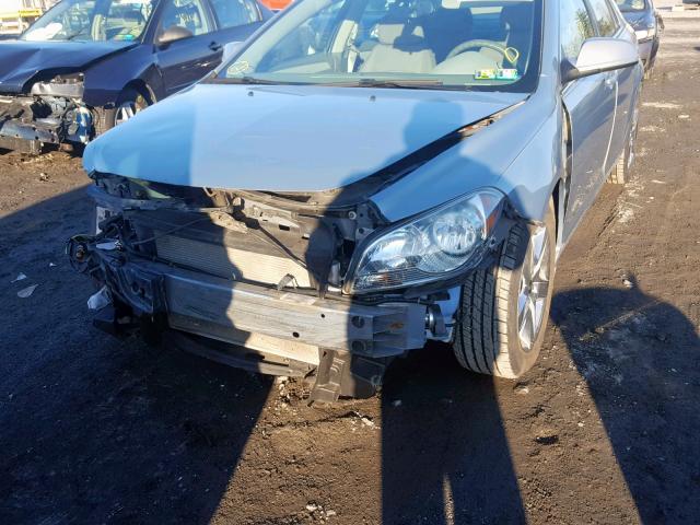 1G1ZH57B494195751 - 2009 CHEVROLET MALIBU 1LT 蓝色 照片 10