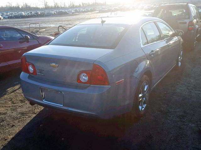 1G1ZH57B494195751 - 2009 CHEVROLET MALIBU 1LT 蓝色 照片 4