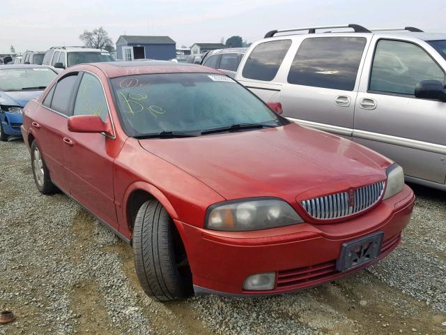 1LNHM86S55Y632673 - 2005 LINCOLN LS RED photo 1