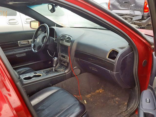 1LNHM86S55Y632673 - 2005 LINCOLN LS RED photo 5