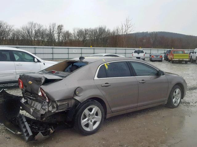 1G1ZB5E02CF318557 - 2012 CHEVROLET MALIBU LS GRAY photo 4