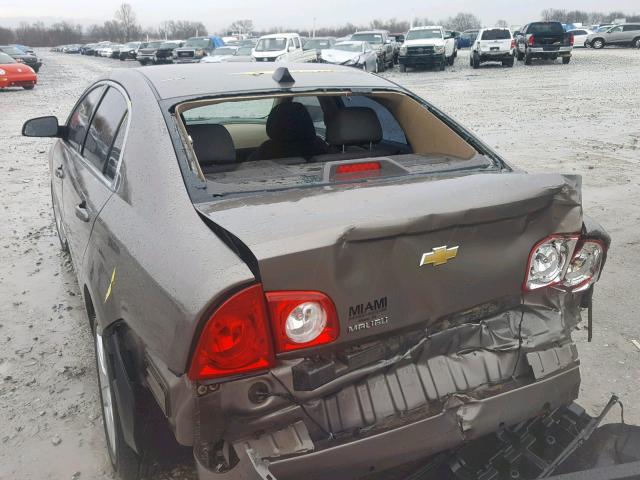 1G1ZB5E02CF318557 - 2012 CHEVROLET MALIBU LS GRAY photo 9