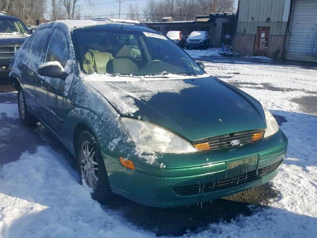 1FAFP3832YW148591 - 2000 FORD FOCUS ZTS GREEN photo 1