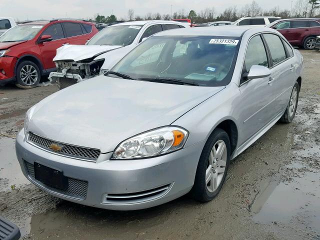 2G1WB5E34G1123912 - 2016 CHEVROLET IMPALA LIM GRAY photo 2