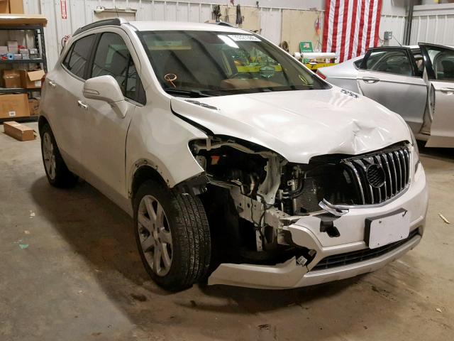 KL4CJCSB6EB526732 - 2014 BUICK ENCORE WHITE photo 1