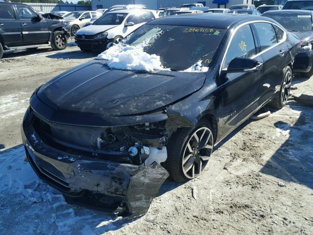 2G1145S38G9197828 - 2016 CHEVROLET IMPALA LTZ BLACK photo 2