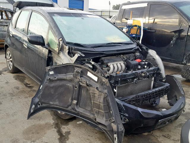 JHMGE8H67DC047973 - 2013 HONDA FIT SPORT BLACK photo 1