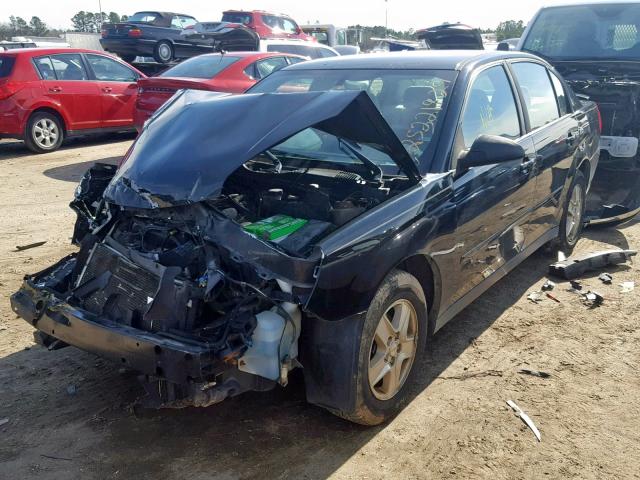 1G1ZT54804F136006 - 2004 CHEVROLET MALIBU LS BLACK photo 2