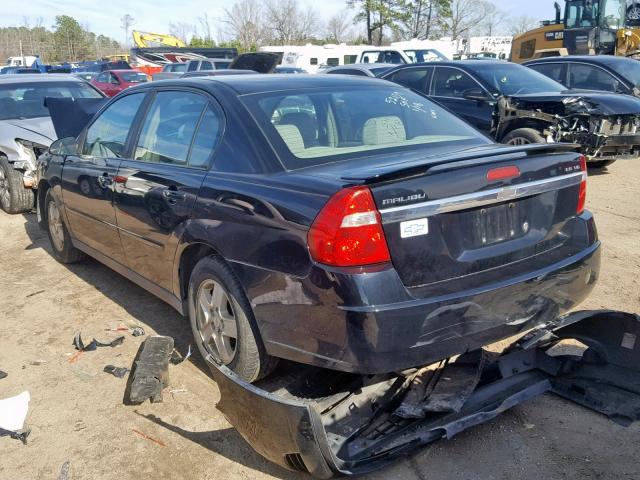 1G1ZT54804F136006 - 2004 CHEVROLET MALIBU LS BLACK photo 3